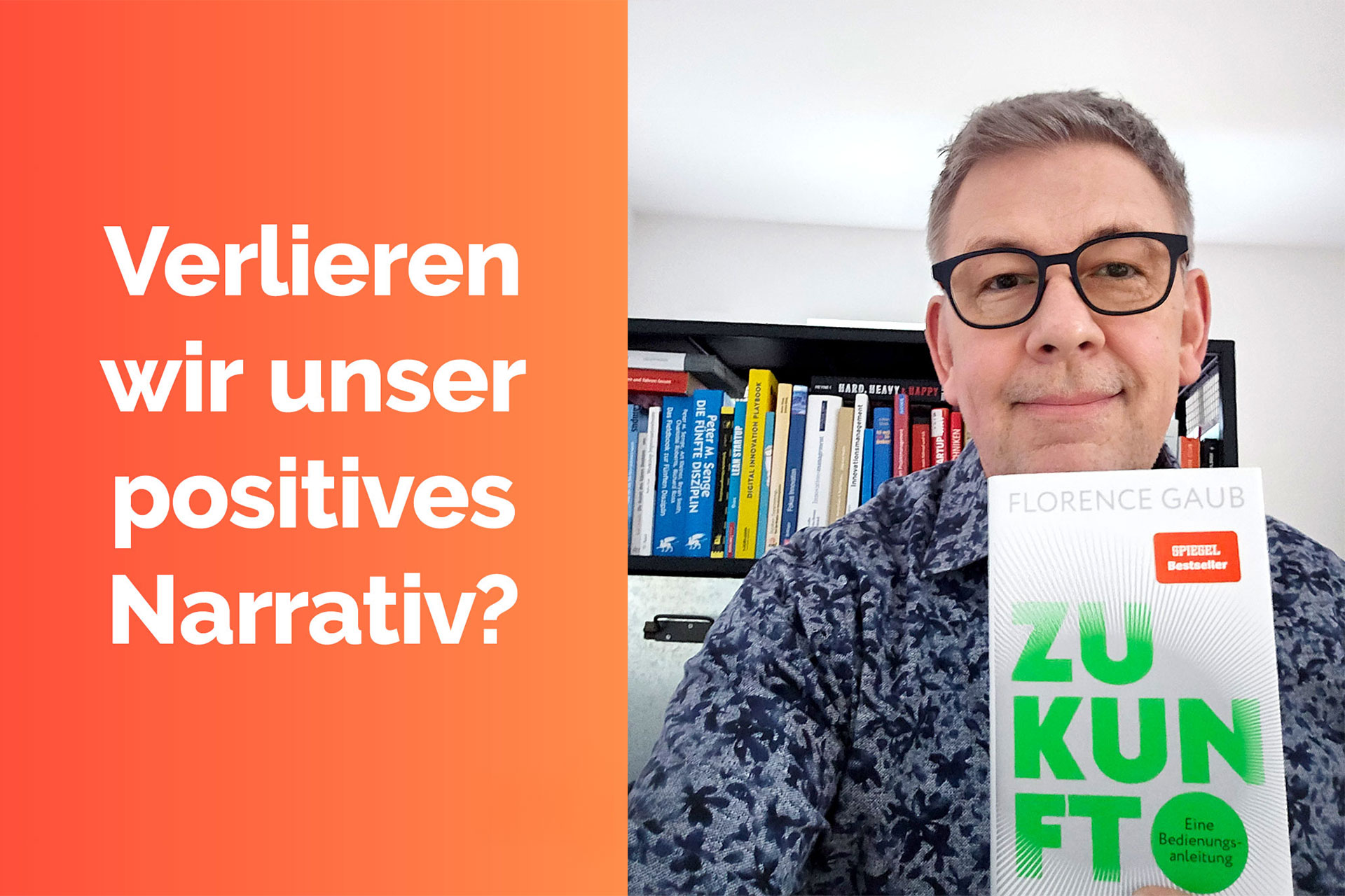 Vor kurzem habe ich „Zukunft – eine Bedienungsanleitung“ von Dr. Florence Gaub gelesen, und ich bin überzeugt, dass es uns allen wichtige Impulse für eine aktive Gestaltung unserer Zukunft geben kann.